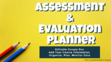 Digital Assessment and Evaluation Planner | Plan and Print 
