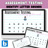 Preschool Assessment Testing letter sounds recognition, ph