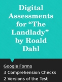 5 Digital Assessments for "The Landlady"