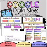 Digital Assignment Slide Templates | Google Slides | Distance Learning