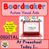 Digital At Preschool Today I - Digital Visual Aids for Aut