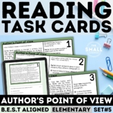 Digital Author's Point of View Task Cards for Google Forms™