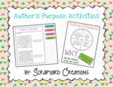 Digital Author's Purpose Activities (Distance Learning)