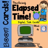 Digital BOOM Task Cards: 3rd/4th Grade Elapsed Time!