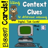Digital BOOM Task Cards: Context Clues