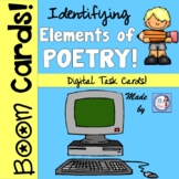 Digital BOOM Task Cards: Elements of Poetry