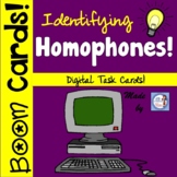 Digital BOOM Task Cards: Homophones