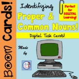 Digital BOOM Task Cards: Proper & Common Nouns