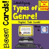 Digital BOOM Task Cards: Types of Genre