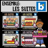 BUNDLE of BOOM Cards: Les suites (en français)