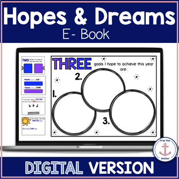 Preview of Digital Back To School: Hopes and Dreams