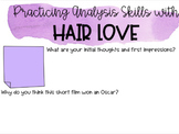 Digital Back To School Reading Analysis Review | Hair Love