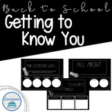 Digital Back to School Activities- Distance Learning