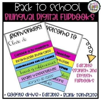 Digital Back to School Flipbook  Digital Meet the Teacher - A
