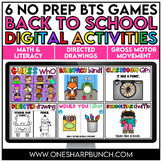 Digital Back to School Get to Know You Activities | Digita