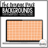 Digital Background Images | The Orange Pack