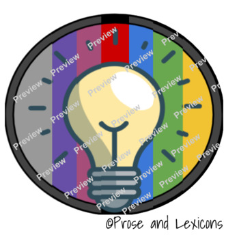 Preview of Digital Badge-Bright Idea (Gray)