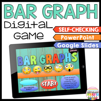 Preview of Bar Graph Activity Game Google Classroom™ & PowerPoint™