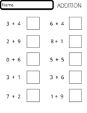 Digital Basic Math Worksheets|Printable Math Worksheets, Kindergarten