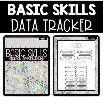 Preview of Digital Basic Skills Data Tracking Assessment