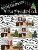 Digital Bitmoji Classroom Winter Wonderland Holiday Fun Pa