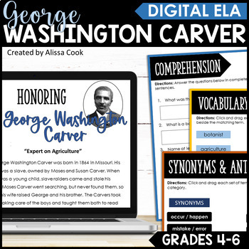 Preview of Digital Black HIstory Month Activities | George Washington Carver | Google