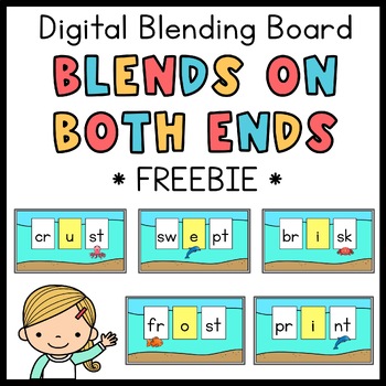 Preview of Digital Blending Board - Blends on Both Ends - Orton Gillingham