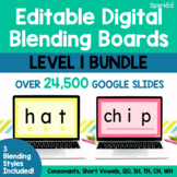 Digital Blending Board Google Slides l CVC & Digraphs l LE