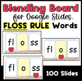 Digital Blending Board for Google Slides Floss Rule Words FLSZ