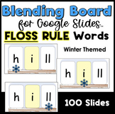 Digital Blending Board for Google Slides Floss Rule Words 