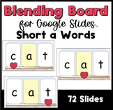 Digital Blending Board for Google Slides Short A Words