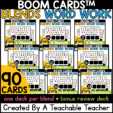 Digital Blends Word Work Boom Cards™️ for Distance Learning