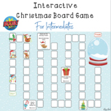 Digital Board Game: Intermediate - Christmas - Boom Cards™