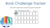 Digital  Reading Log - Book Challenge Tracker