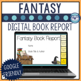 Fantasy Book Report Template for Reading Comprehension Pro