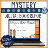 Digital Book Report Flipbook for Mystery Books