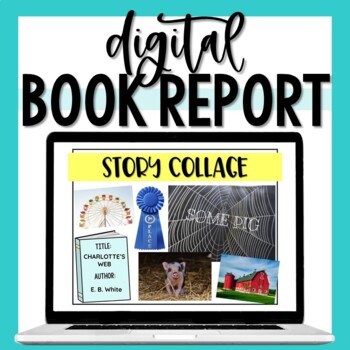 Distance Learning: End of Novel Book Mobile - Creative and Engaging Book  Report!