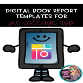 Digital Book Report Templates for Pic Collage App