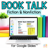 Digital Book Talk Project for Google Slides™ 
