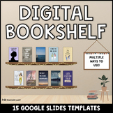 Digital Bookshelf & Reading Log | Virtual Library & Notebo