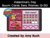 Digital Boom Cards ™:  Valentine's Day 10 Frames (0-20)