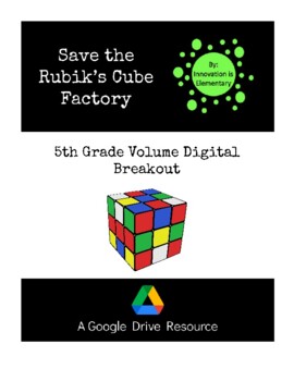Preview of Digital Breakout - 5th Grade Volume