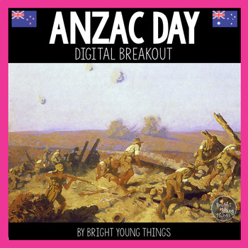 Preview of Digital Breakout Activity - Anzac Day