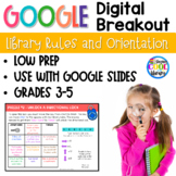 Digital Breakout - Library Rules and Orientation