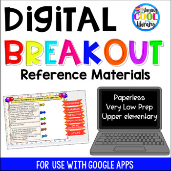 Preview of Digital Breakout - Reference Materials Review