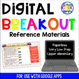 Digital Breakout - Reference Materials Review