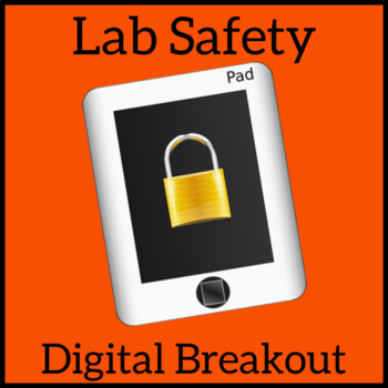 Preview of Lab Safety Escape Room Digital Distance Learning Breakout