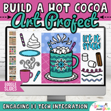 Digital Build A Hot Chocolate Craft & Winter Writing Promp