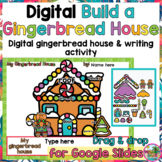 Digital Build a Gingerbread House Christmas Holiday Activity