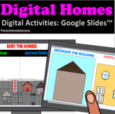 Digital Building Themed Activities for GoogleSlides™